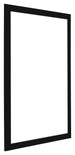 Como MDF Bilderrahmen 48x68cm Schwarz Hochglanz Vorne Schrag | Yourdecoration.at