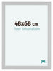 Como MDF Bilderrahmen 48x68cm Weiss Matt Vorne Vorne | Yourdecoration.at