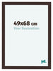 Como MDF Bilderrahmen 49x68cm Eiche Dunkel Vorne Messe | Yourdecoration.at