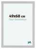 Como MDF Bilderrahmen 49x68cm Weiss Gemasert Vorne Messe | Yourdecoration.at