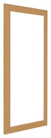 Como MDF Bilderrahmen 50x100cm Buche Vorne Schrag | Yourdecoration.at