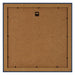 Como MDF Bilderrahmen 50x50cm Dunkelblau Gewischt Ruckseite | Yourdecoration.at