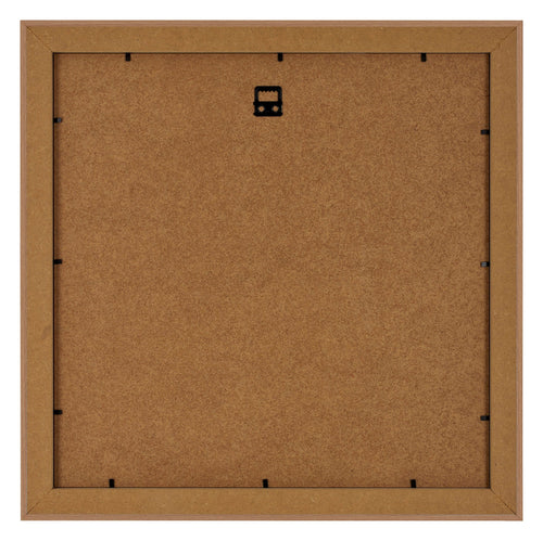 Como MDF Bilderrahmen 50x50cm Nussbaum Hell Ruckseite | Yourdecoration.at