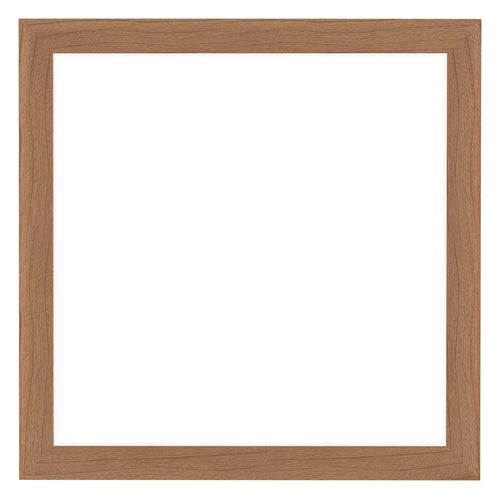 Como MDF Bilderrahmen 50x50cm Nussbaum Hell Vorne | Yourdecoration.at