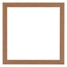 Como MDF Bilderrahmen 50x50cm Nussbaum Hell Vorne | Yourdecoration.at