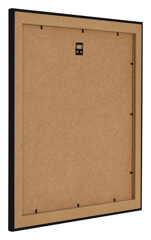 Como MDF Bilderrahmen 50x50cm Schwarz Hochglanz Ruckseite Schrag | Yourdecoration.at