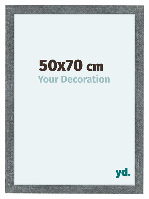 Como MDF Bilderrahmen 50x70cm Eisen Gewischt Vorne Messe | Yourdecoration.at
