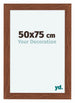 Como MDF Bilderrahmen 50x75cm Nussbaum Vorne Vorne | Yourdecoration.at