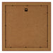 Como MDF Bilderrahmen 55x55cm Nussbaum Ruckseite | Yourdecoration.at