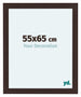 Como MDF Bilderrahmen 55x65cm Eiche Dunkel Vorne Messe | Yourdecoration.at