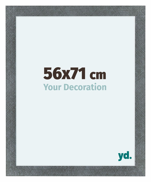 Como MDF Bilderrahmen 56x71cm Eisen Gewischt Vorne Messe | Yourdecoration.at