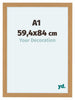 Como MDF Bilderrahmen 59 4x84cm A1 Buche Vorne Messe | Yourdecoration.at