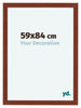 Como MDF Bilderrahmen 59x84cm Kirschbaum Vorne Messe | Yourdecoration.at