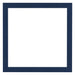 Como MDF Bilderrahmen 60x60cm Dunkelblau Gewischt Vorne | Yourdecoration.at