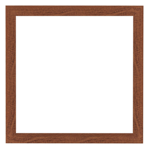 Como MDF Bilderrahmen 60x60cm Nussbaum Vorne | Yourdecoration.at