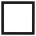 Como MDF Bilderrahmen 60x60cm Schwarz Matt Vorne | Yourdecoration.at