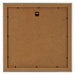 Como MDF Bilderrahmen 60x60cm Silber Matt Ruckseite | Yourdecoration.at