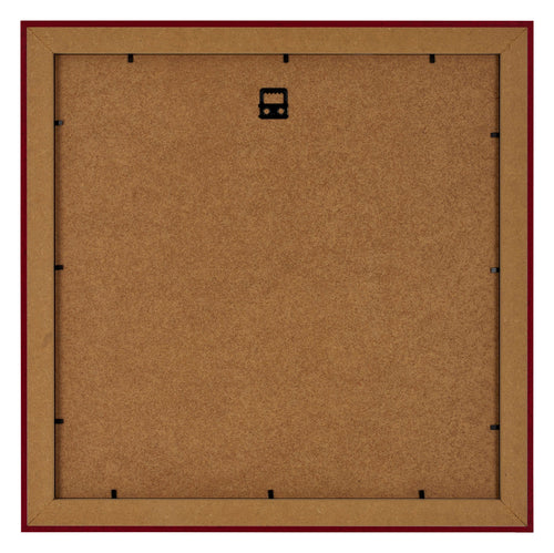 Como MDF Bilderrahmen 60x60cm Weinrot Gewischt Ruckseite | Yourdecoration.at