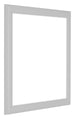 Como MDF Bilderrahmen 60x60cm Weiss Matt Vorne Schrag | Yourdecoration.at