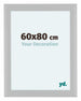 Como MDF Bilderrahmen 60x80cm Weiss Hochglanz Vorne Messe | Yourdecoration.at