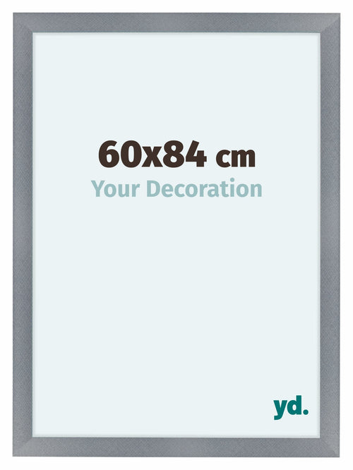 Como MDF Bilderrahmen 60x84cm Aluminium Geburstet Vorne Messe | Yourdecoration.at