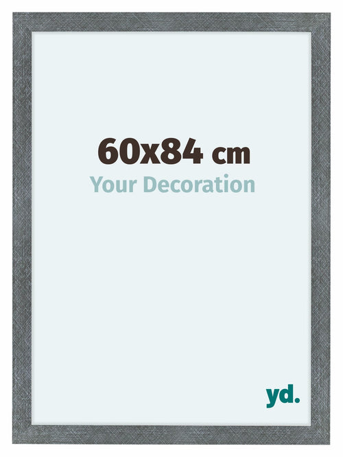 Como MDF Bilderrahmen 60x84cm Eisen Gewischt Vorne Messe | Yourdecoration.at
