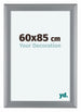 Como MDF Bilderrahmen 60x85cm Silber Matt Vorne Vorne | Yourdecoration.at