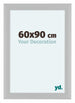 Como MDF Bilderrahmen 60x90cm Weiss Hochglanz Vorne Messe | Yourdecoration.at