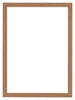 Como MDF Bilderrahmen 68x98cm Nussbaum Hell Vorne | Yourdecoration.at