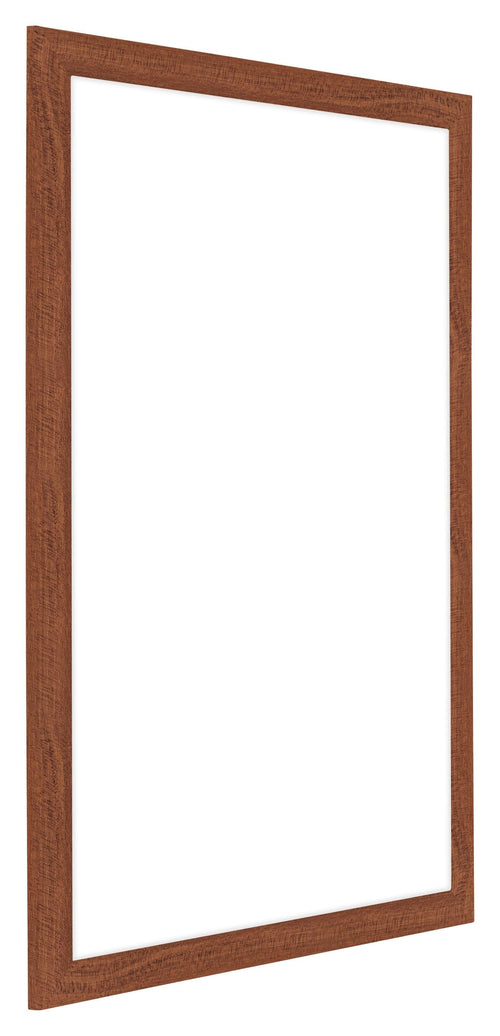 Como MDF Bilderrahmen 68x98cm Nussbaum Vorne Schrag | Yourdecoration.at