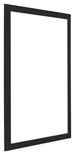 Como MDF Bilderrahmen 68x98cm Schwarz Gemasert Vorne Schrag | Yourdecoration.at