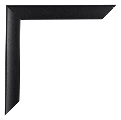 Como MDF Bilderrahmen 68x98cm Schwarz Matt Ecke | Yourdecoration.at