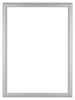 Como MDF Bilderrahmen 68x98cm Silber Matt Vorne | Yourdecoration.at