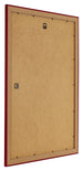 Como MDF Bilderrahmen 68x98cm Weinrot Gewischt Ruckseite Schrag | Yourdecoration.at