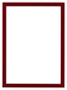 Como MDF Bilderrahmen 68x98cm Weinrot Gewischt Vorne | Yourdecoration.at