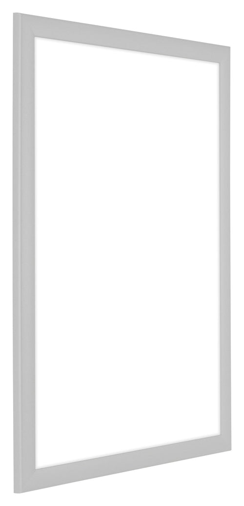 Como MDF Bilderrahmen 68x98cm Weiss Matt Vorne Schrag | Yourdecoration.at