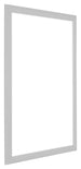 Como MDF Bilderrahmen 68x98cm Weiss Matt Vorne Schrag | Yourdecoration.at