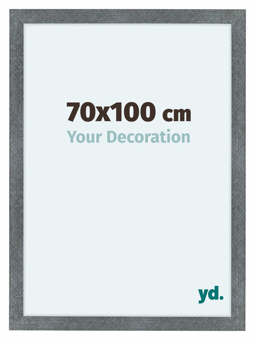 Como MDF Bilderrahmen 70x100cm Eisen Gewischt Vorne Messe | Yourdecoration.at