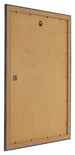 Como MDF Bilderrahmen 70x100cm Grau Gewischt Ruckseite Schrag | Yourdecoration.at