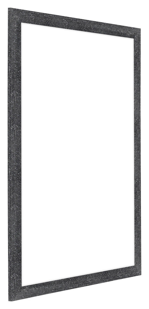 Como MDF Bilderrahmen 70x100cm Grau Gewischt Vorne Schrag | Yourdecoration.at