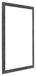 Como MDF Bilderrahmen 70x100cm Grau Gewischt Vorne Schrag | Yourdecoration.at