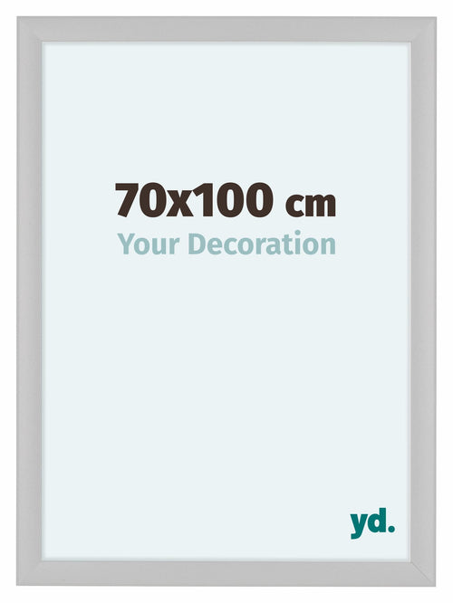 Como MDF Bilderrahmen 70x100cm Weiss Matt Vorne Messe | Yourdecoration.at