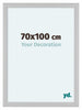 Como MDF Bilderrahmen 70x100cm Weiss Matt Vorne Messe | Yourdecoration.at
