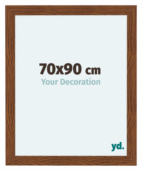 Como MDF Bilderrahmen 70x90cm Eiche Rustiek Vorne Messe | Yourdecoration.at