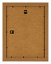 Como MDF Bilderrahmen 75x100cm Nussbaum Hell Ruckseite | Yourdecoration.at