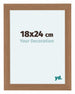 Como MDF Bilderrahmen 75x98cm Nussbaum Hell Vorne Messe | Yourdecoration.at