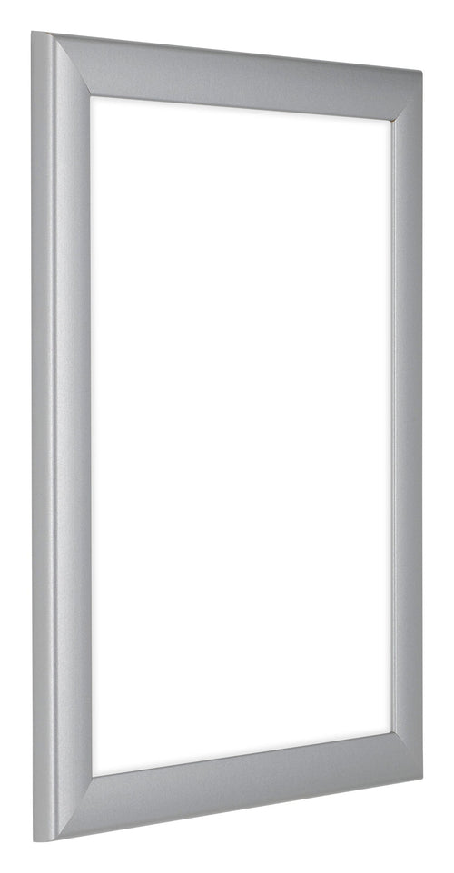Como MDF Bilderrahmen 75x98cm Silber Matt Vorne Schrag | Yourdecoration.at