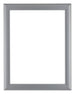 Como MDF Bilderrahmen 75x98cm Silber Matt Vorne | Yourdecoration.at