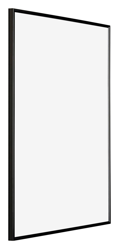 Evry Kunststoff Bilderrahmen 18x24cm Schwarz Hochglanz Vorne Schrag | Yourdecoration.at