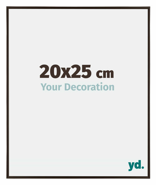 Evry Kunststoff Bilderrahmen 20x25cm Antrazit Vorne Messe | Yourdecoration.at